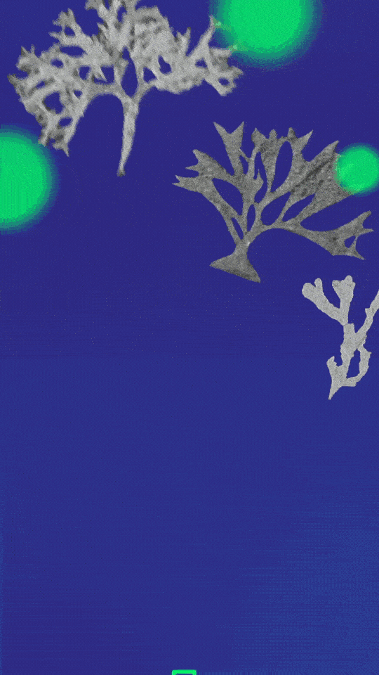 Eine Szene baut sich auf in der Klee und Kandinsky im Garten sitzen